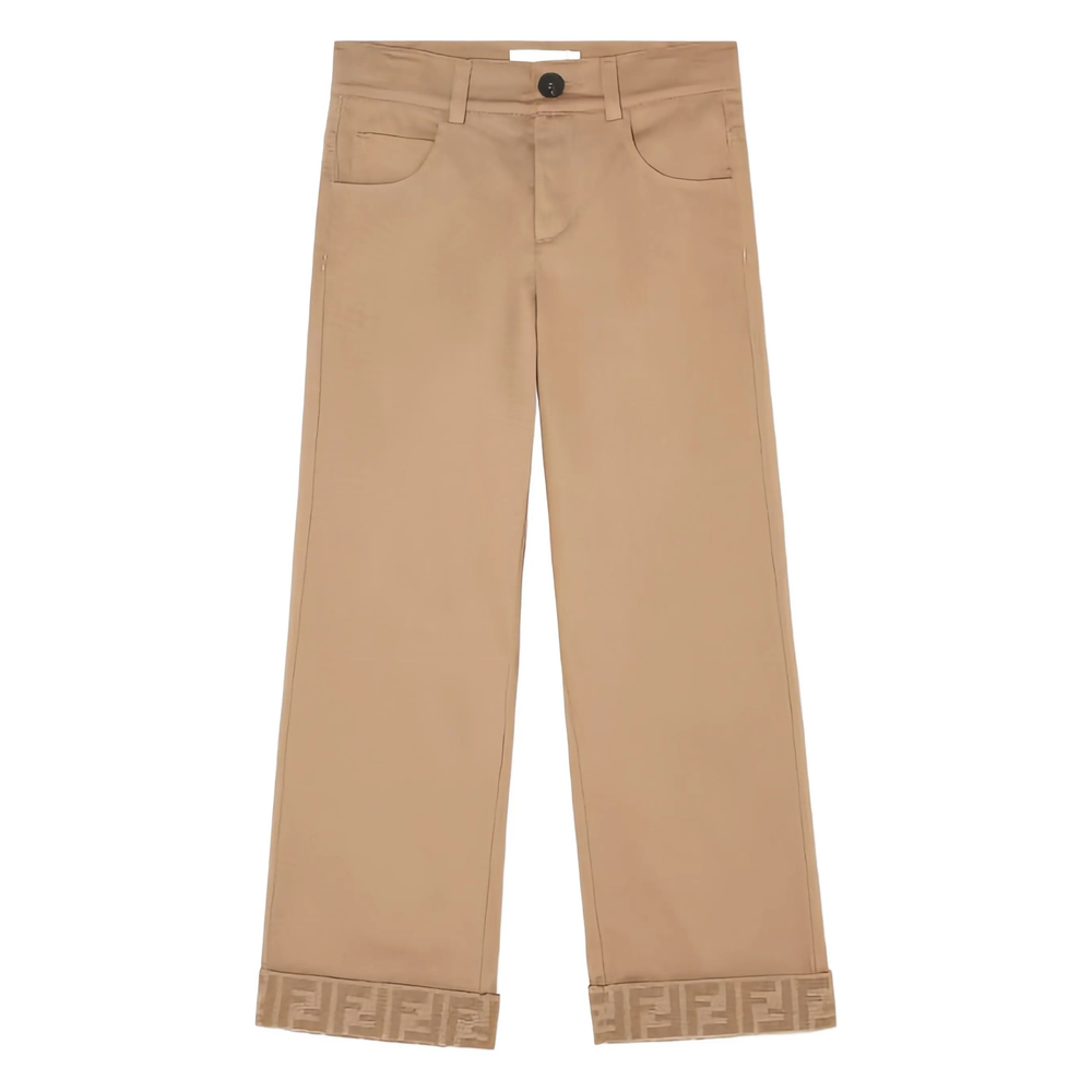 Fendi Logo-motif Trousers