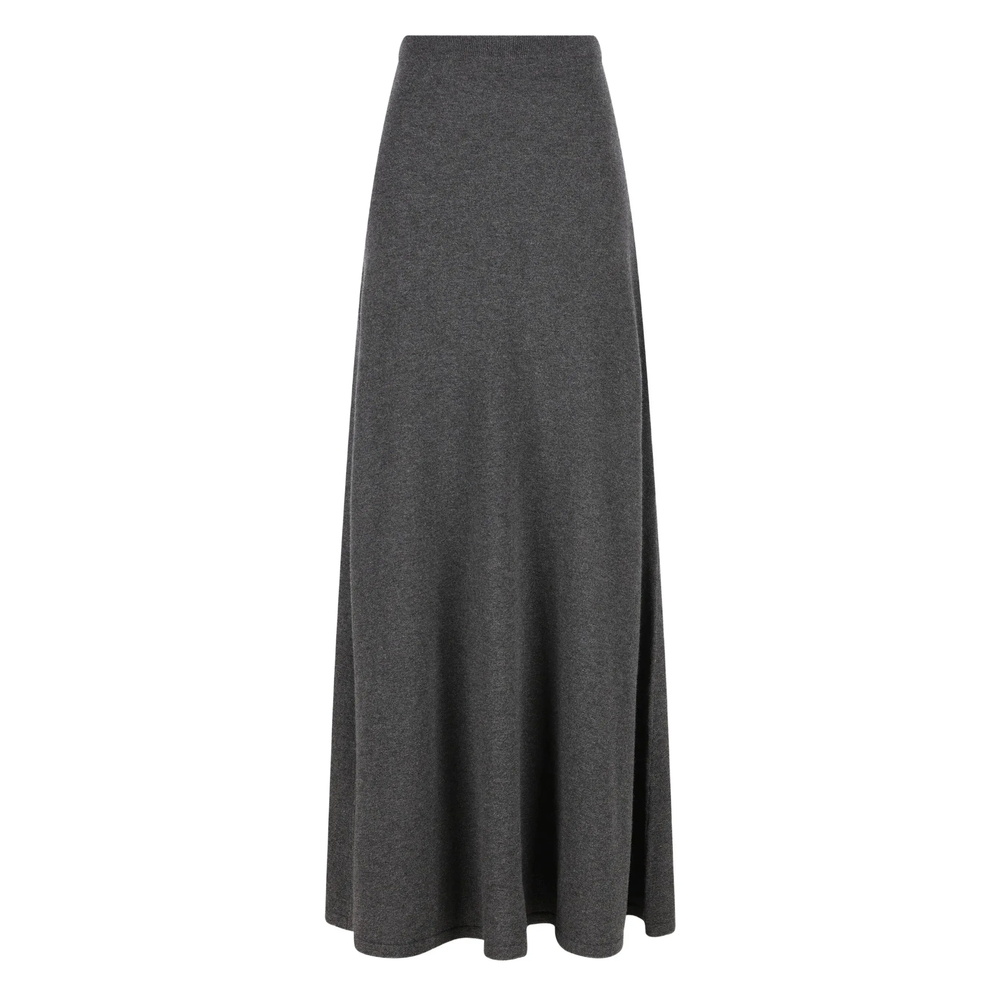 Balenciaga Pleated A-line Skirt