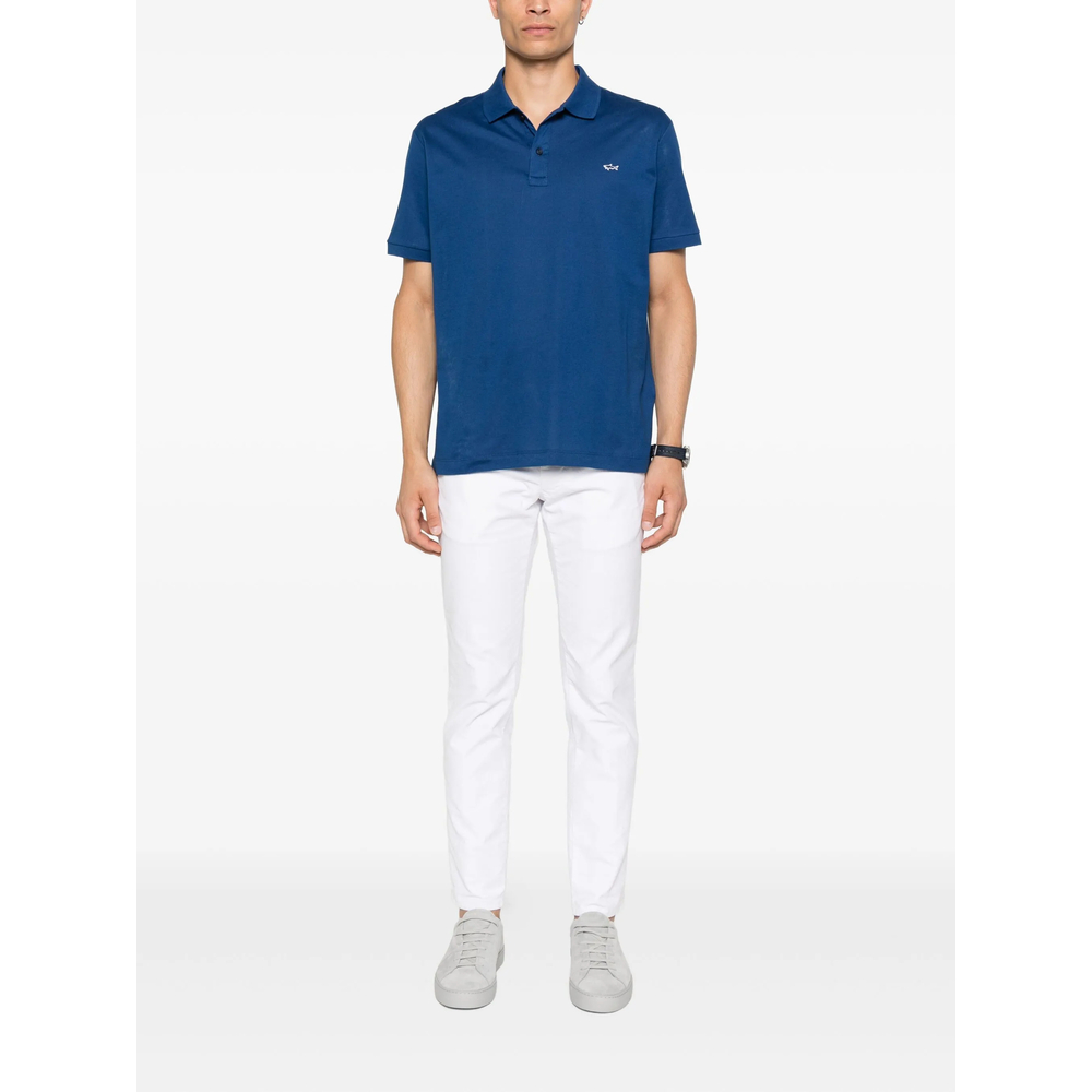 Embroidered-Logo Polo Shirt
