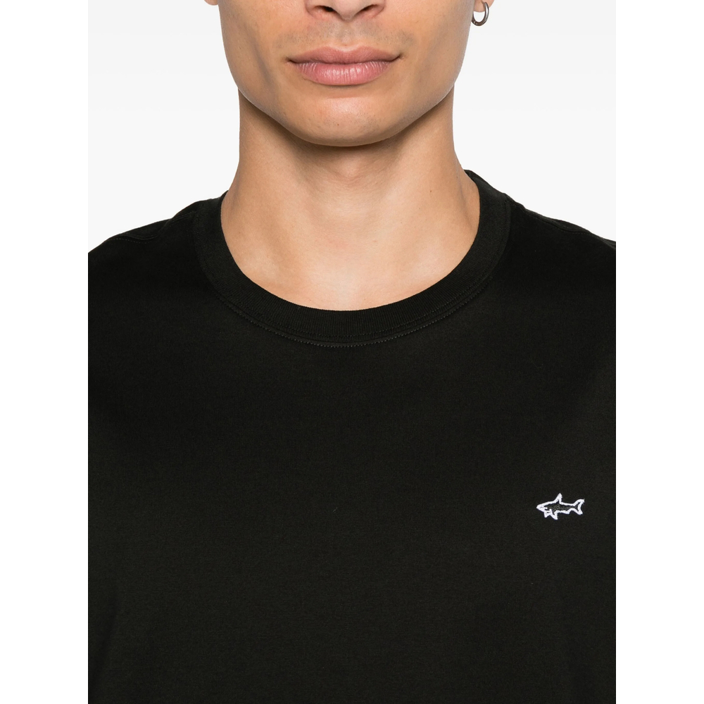 Shark-Detail Cotton T-Shirt