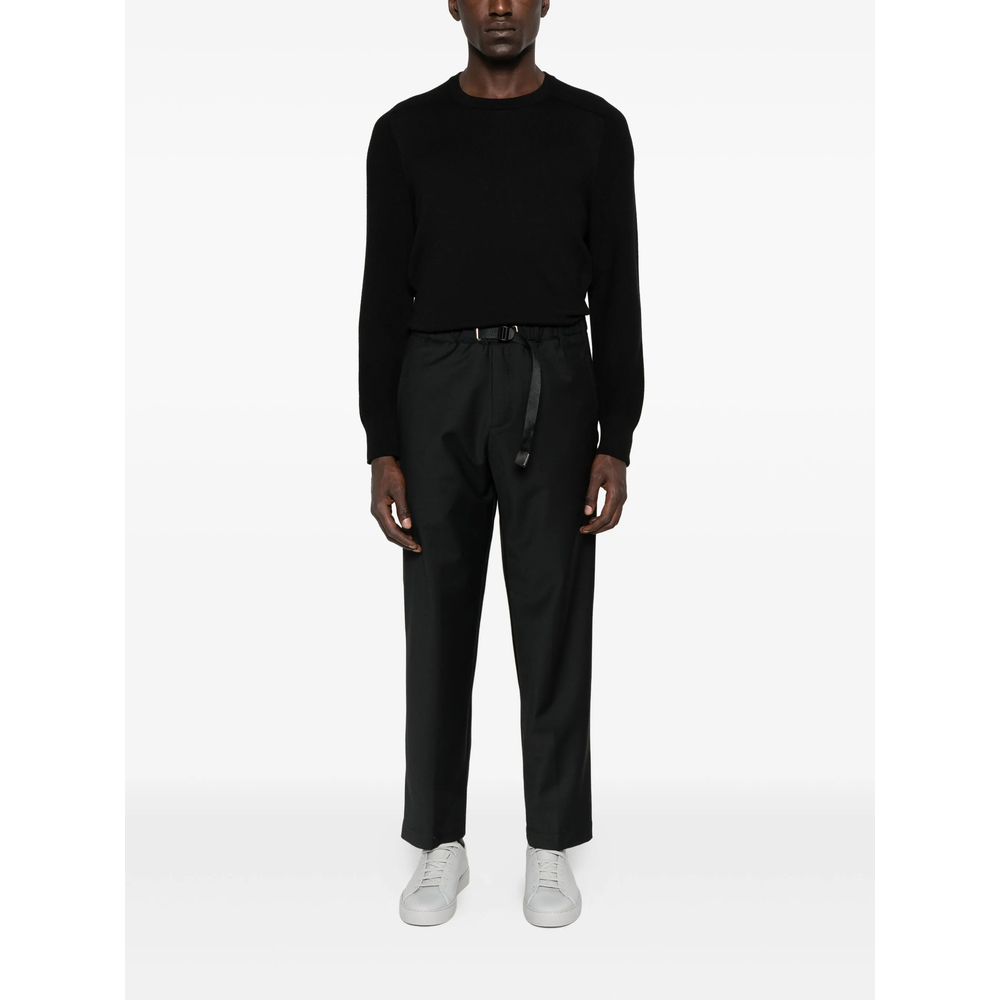 Ribbed Crew-Neck Sweater