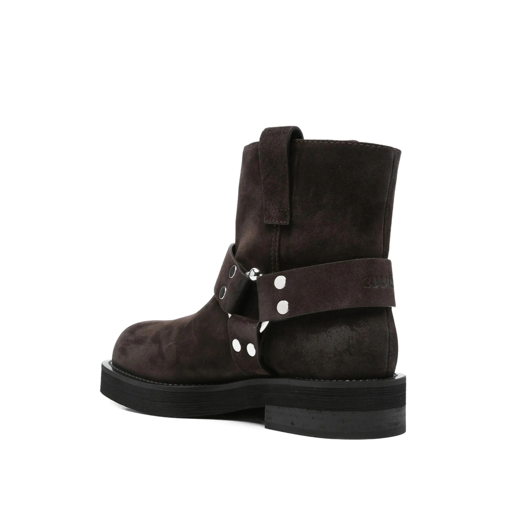 Steve Buckle-Strap Boots