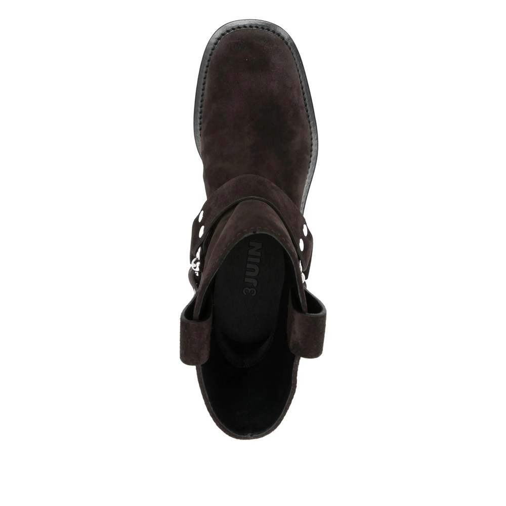 Steve Buckle-Strap Boots