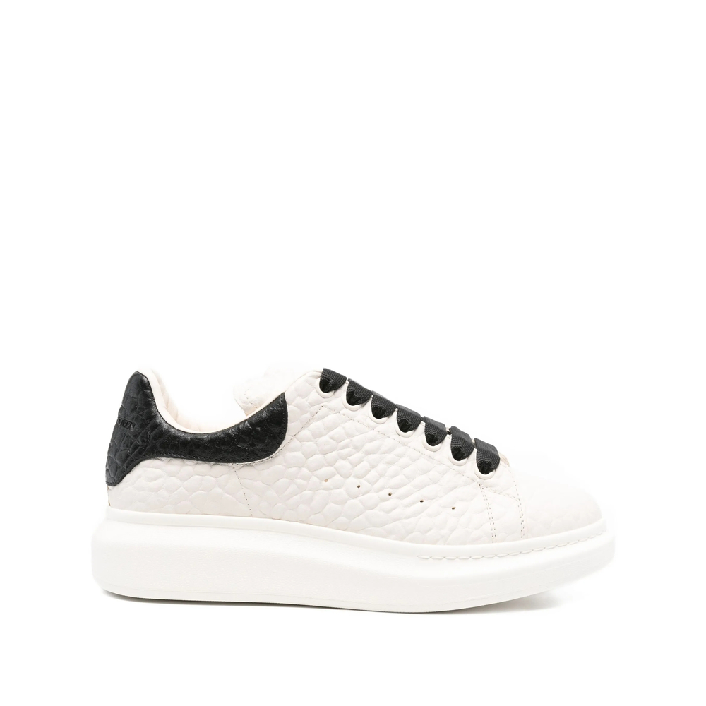 Alexander Mcqueen Oversized Textured Leather Sneakers