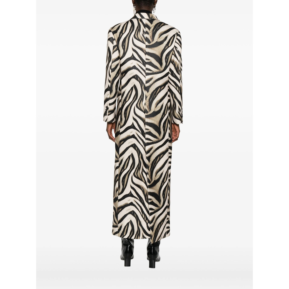 Zebra-Print Coat