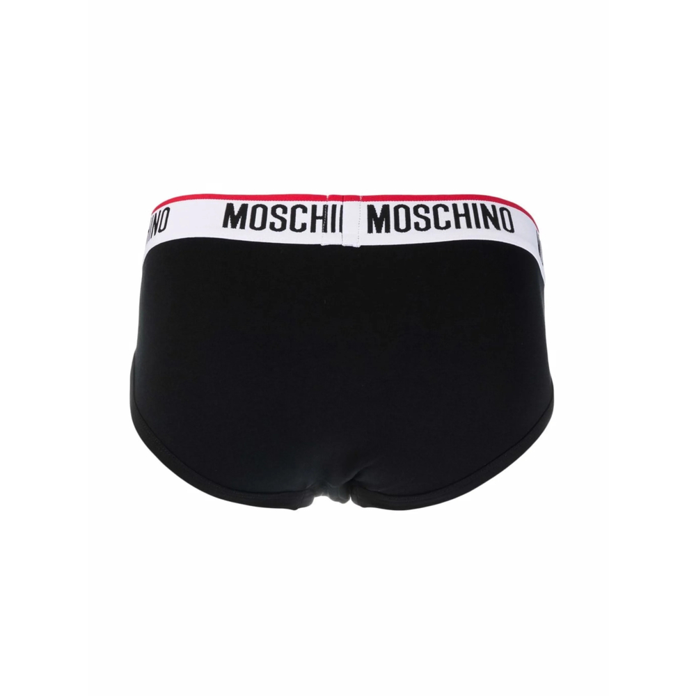 Underwear Logo-Waistband Three-Pack Briefs
