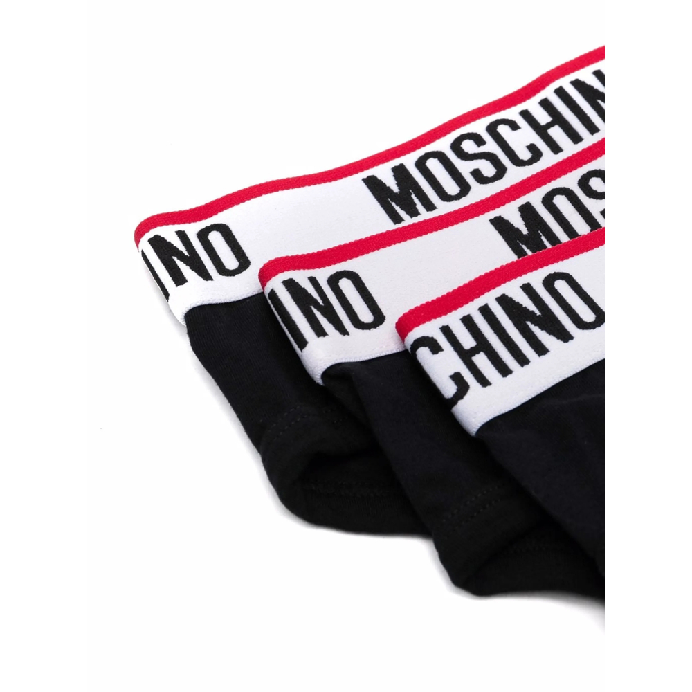 Underwear Logo-Waistband Three-Pack Briefs