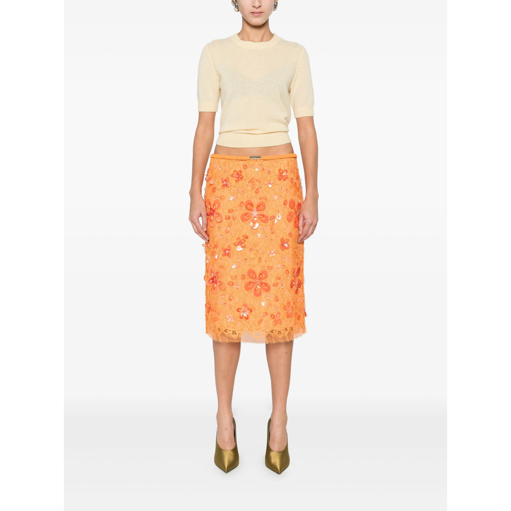 Sequin-Embellished Midi