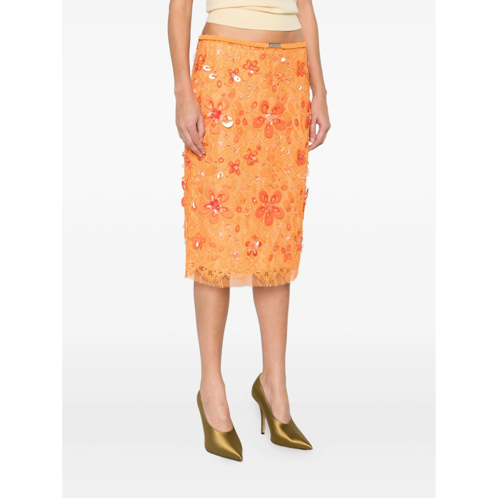Sequin-Embellished Midi