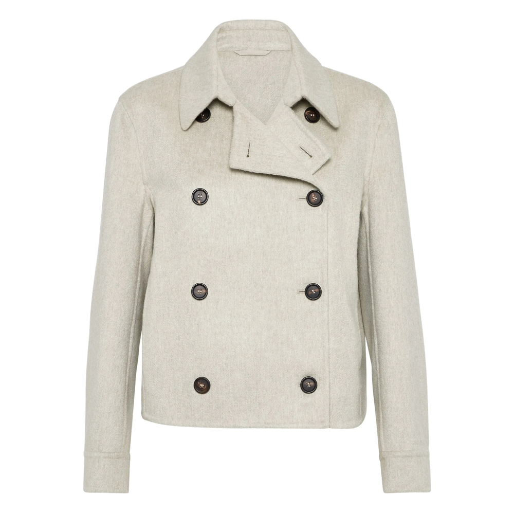 Brunello Cucinelli Brushed-finish Jacket