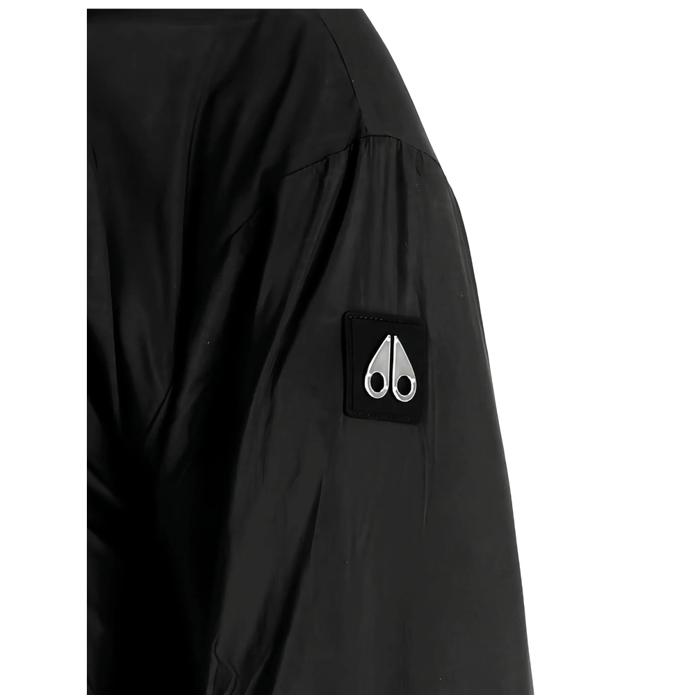 Hooded Zip-Front Bomber Jacket