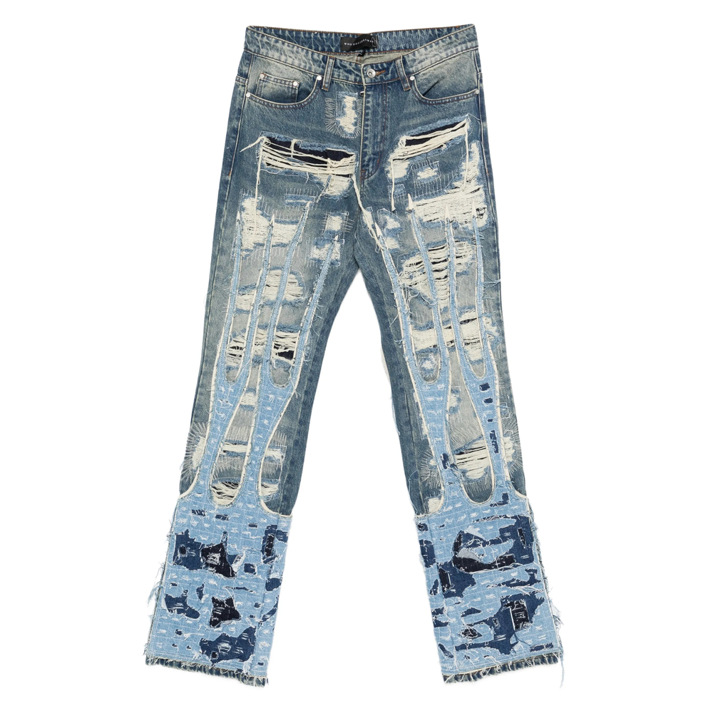 Buttoned Jeans