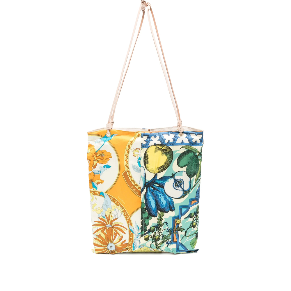 Manipuri Floral-print Tote Bag