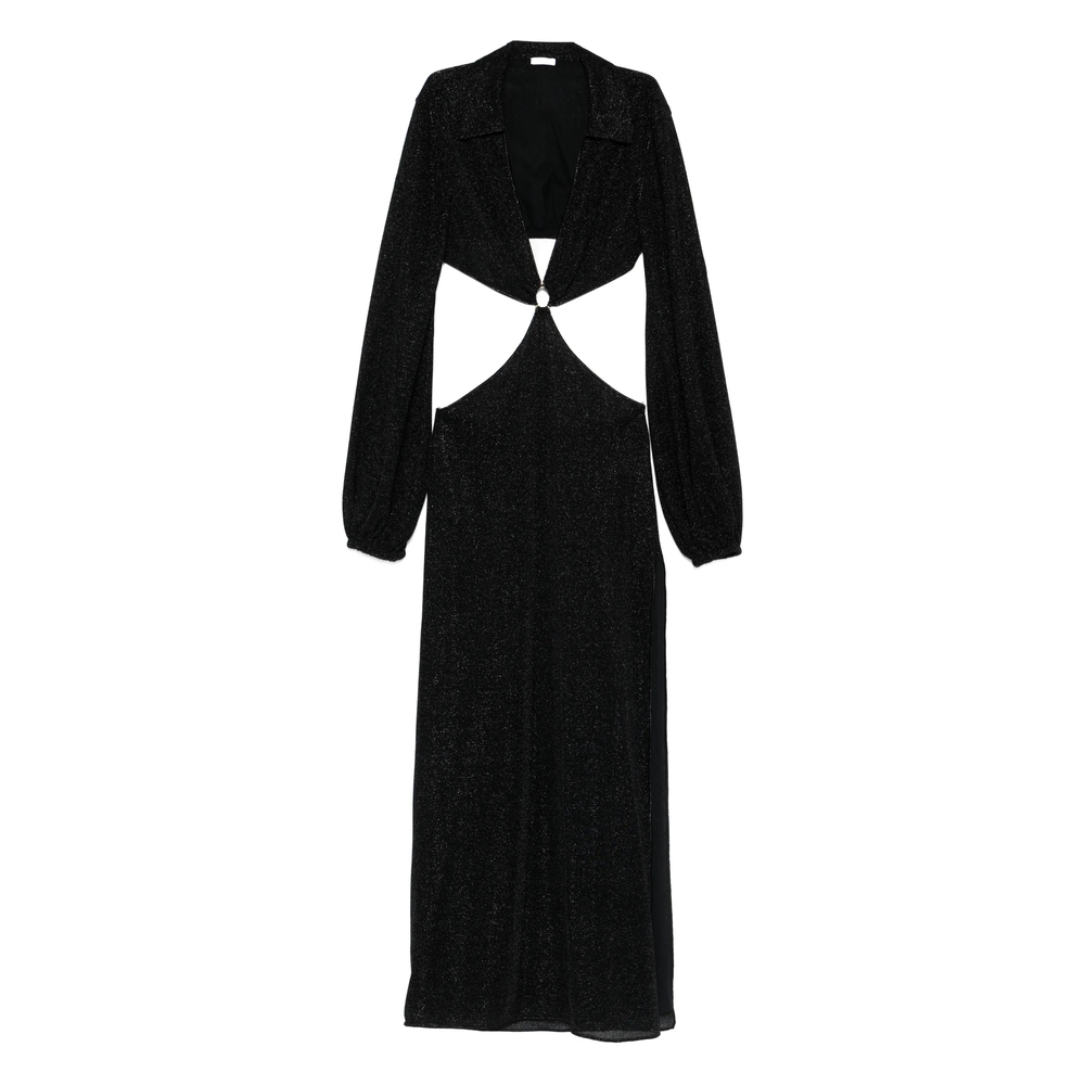 Oséree Cutout Ring Maxi Dress