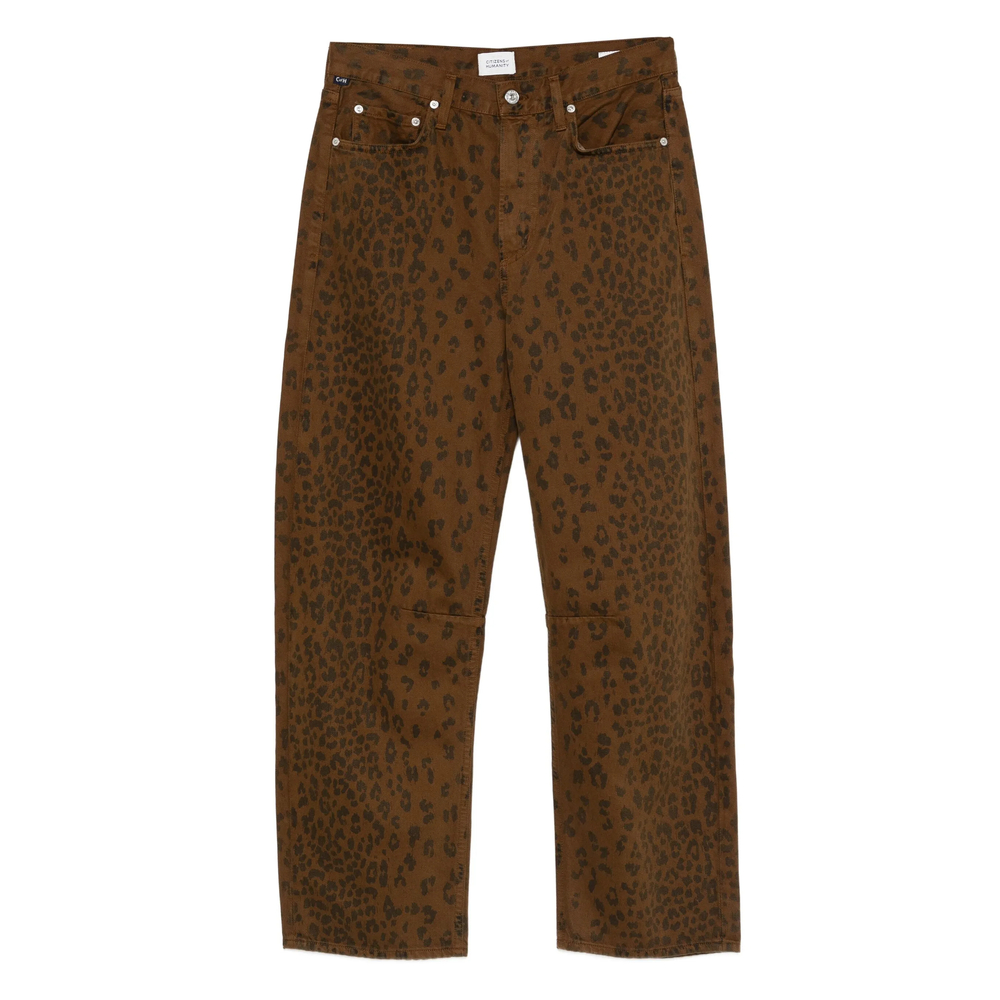 Citizens Of Humanity Cheetah-print Jeans