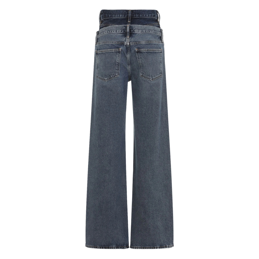 Elson Double-Waistband Jeans
