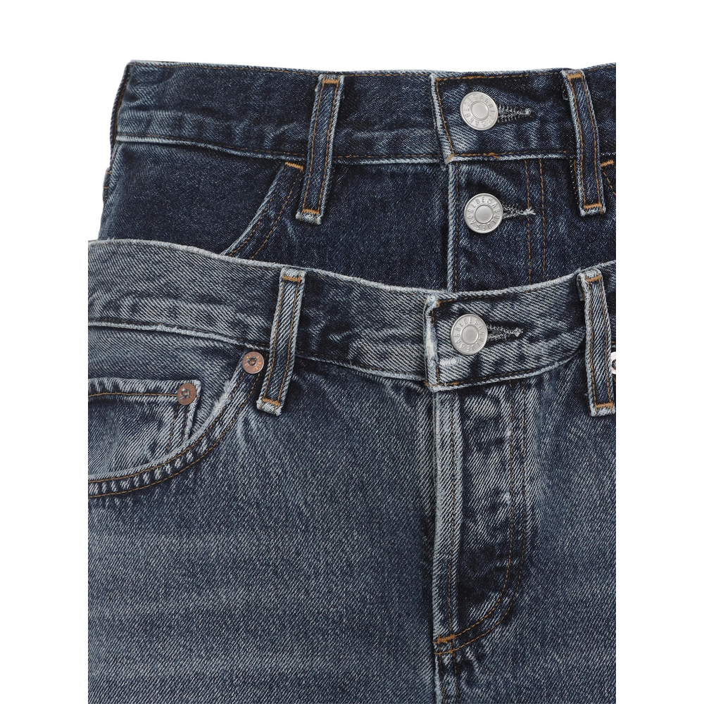 Elson Double-Waistband Jeans