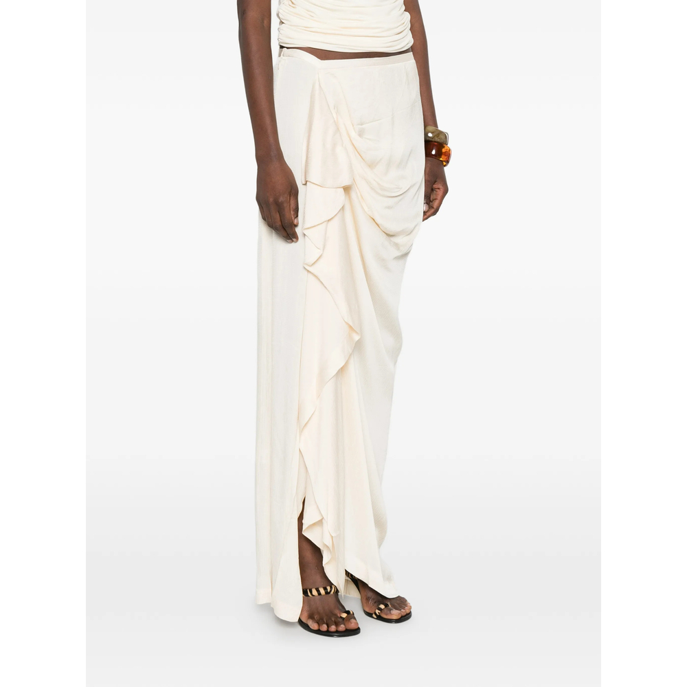 Draped Long Skirt