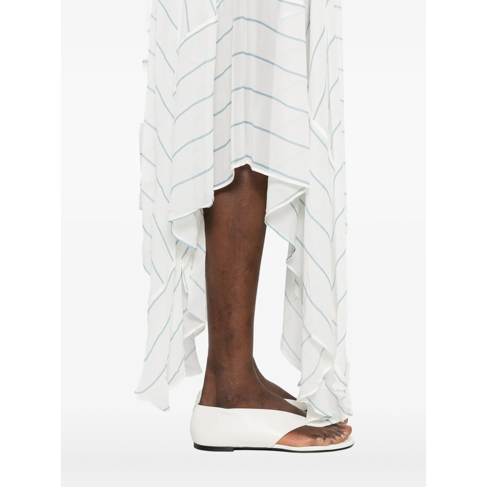 Striped Long Skirt