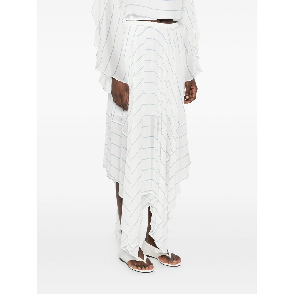 Striped Long Skirt