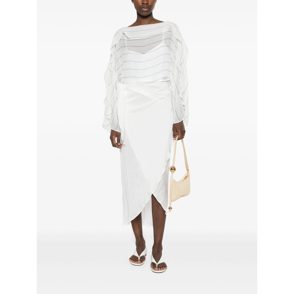 Ruffled Midi