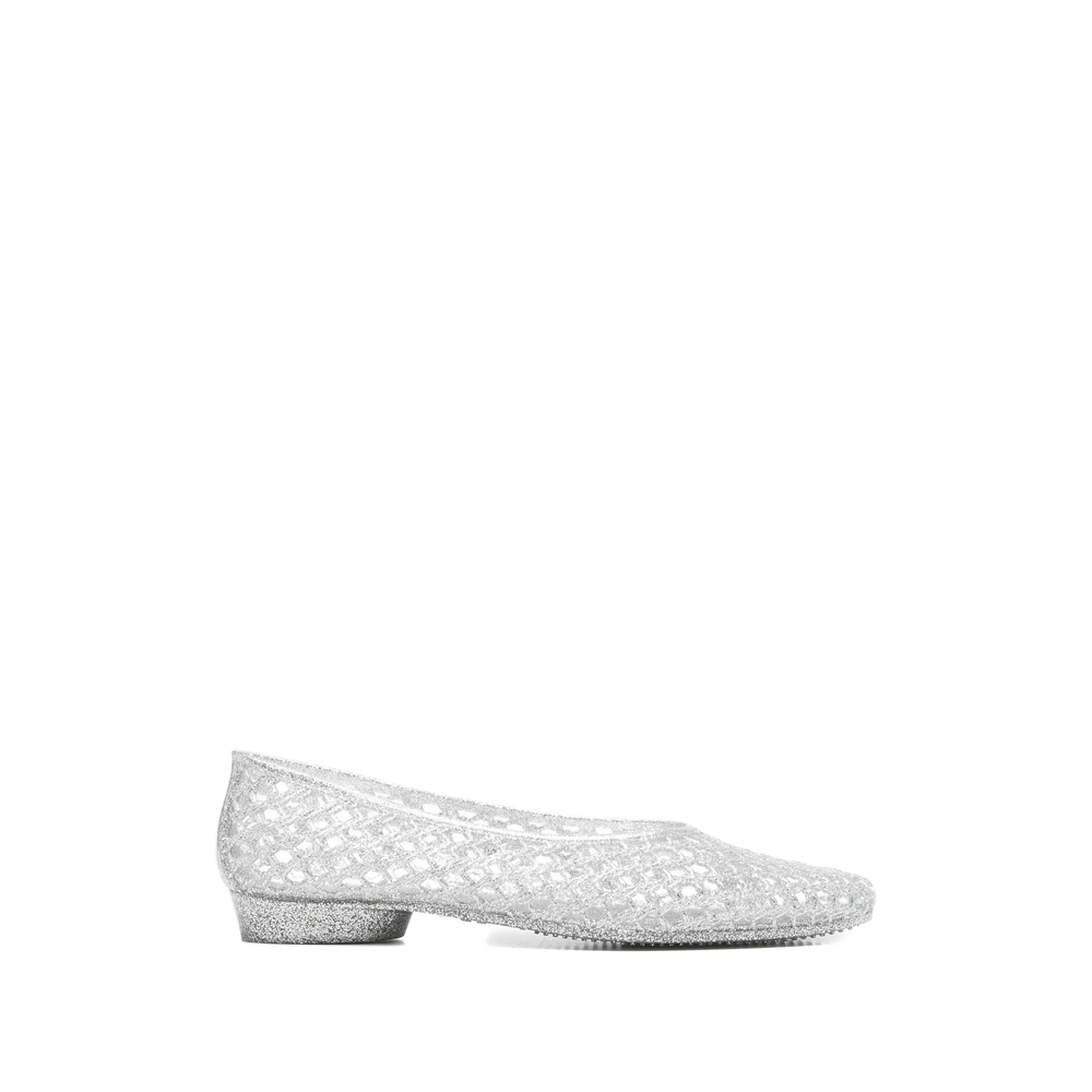Heavenly Jelly Open-work Ballet Flats