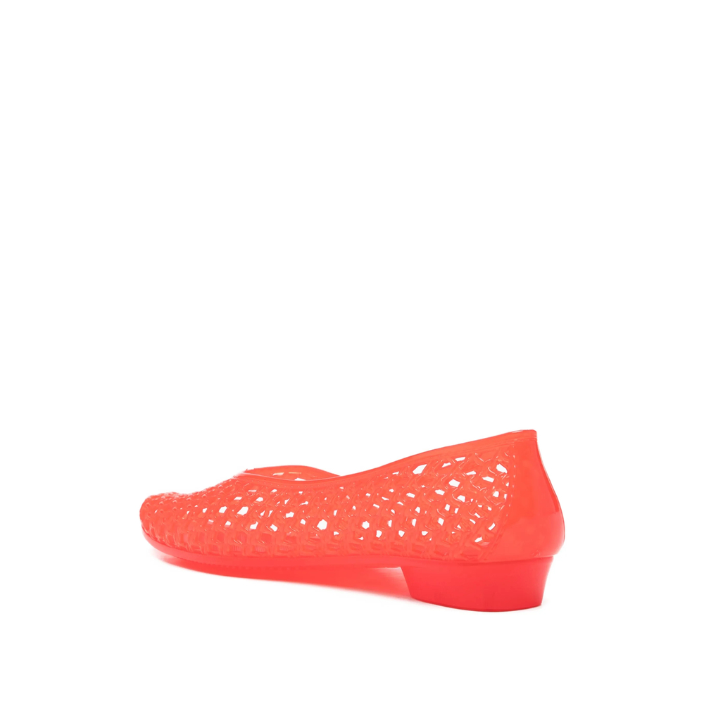 Lattice Ballet Flats