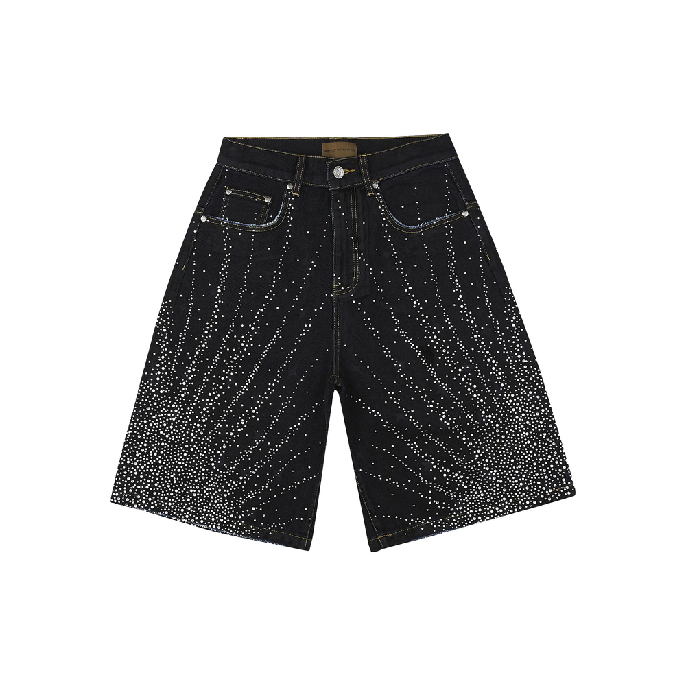 Birth Of Royal Child 20K Diamond Starlight Denim Shorts