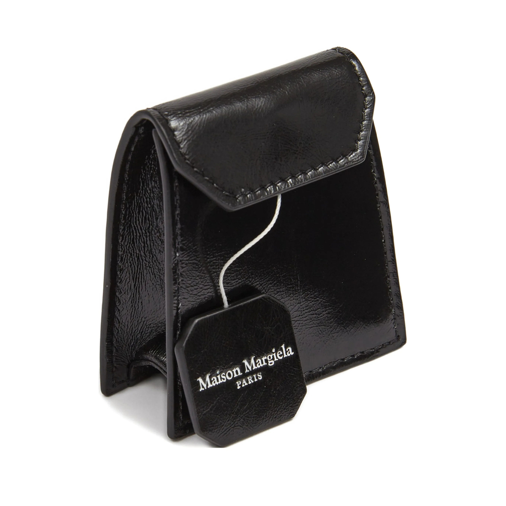 Maison Margiela Logo-stamp Leather Wallet