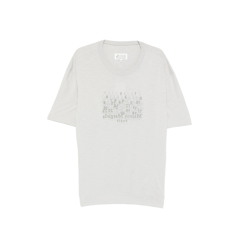 Maison Margiela Logo-embroidered T-Shirt　メゾン マルジェラ ロゴ刺繍 T シャツ Maison