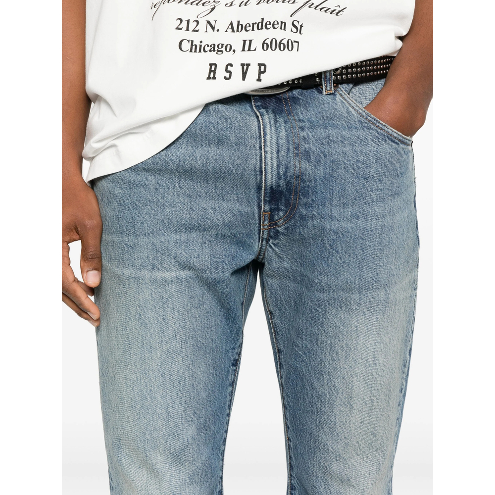 Topstitching Jeans