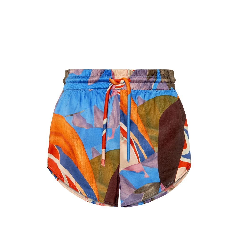 Donde Esteban Palenque Flores Mini Shorts
