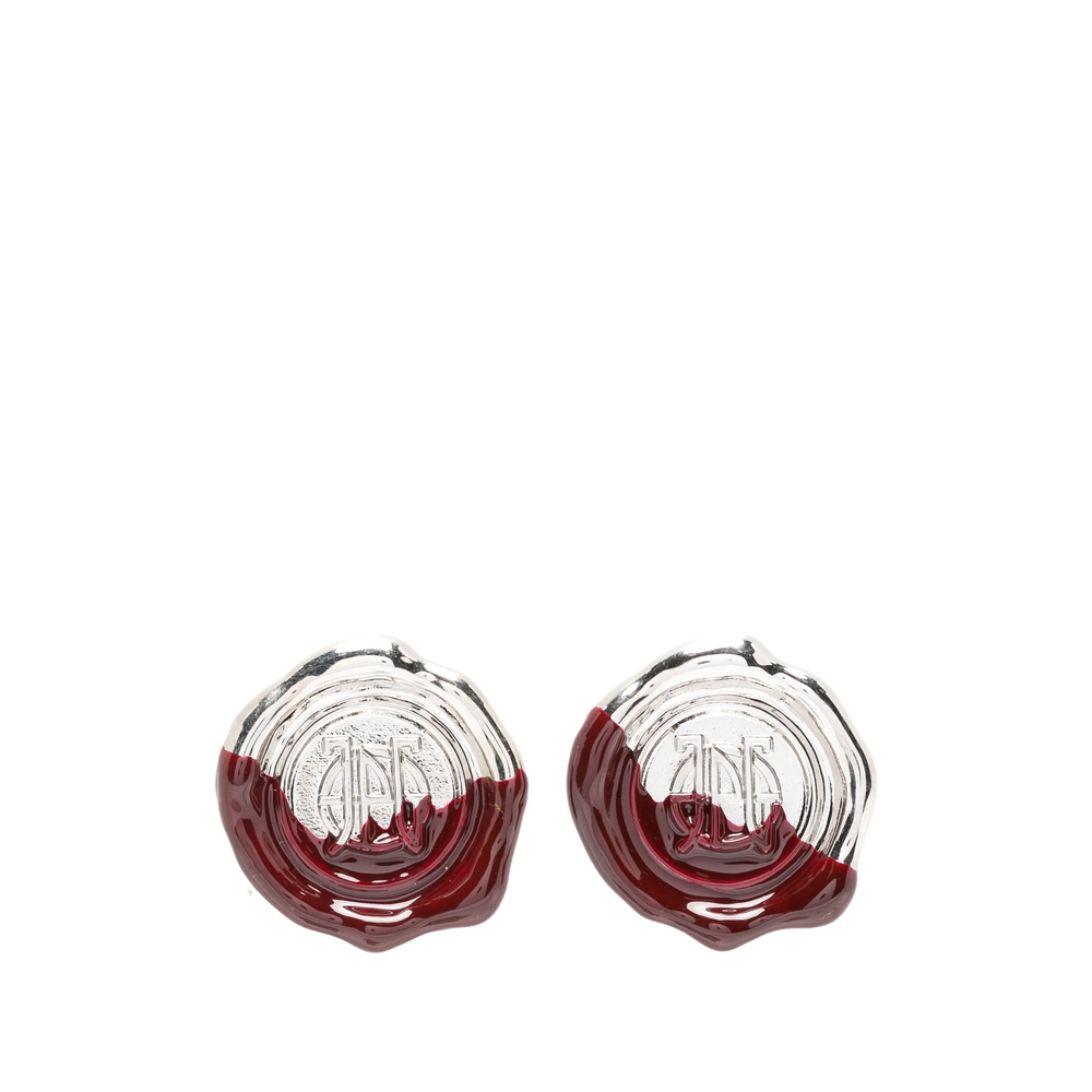 Jean Paul Gaultier Logo-detail Earrings