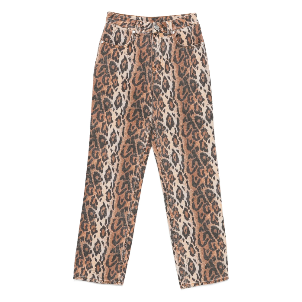 House Of Sunny Animal-print Jeans