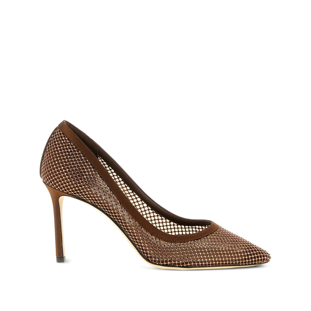 Jimmy Choo Romy Crystal-embellished Pumps