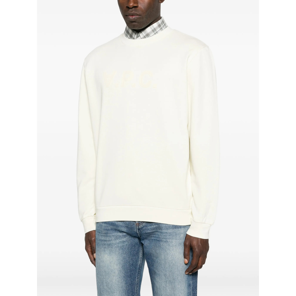 A. P.C. Logo Crew-Neck Sweatshirt
