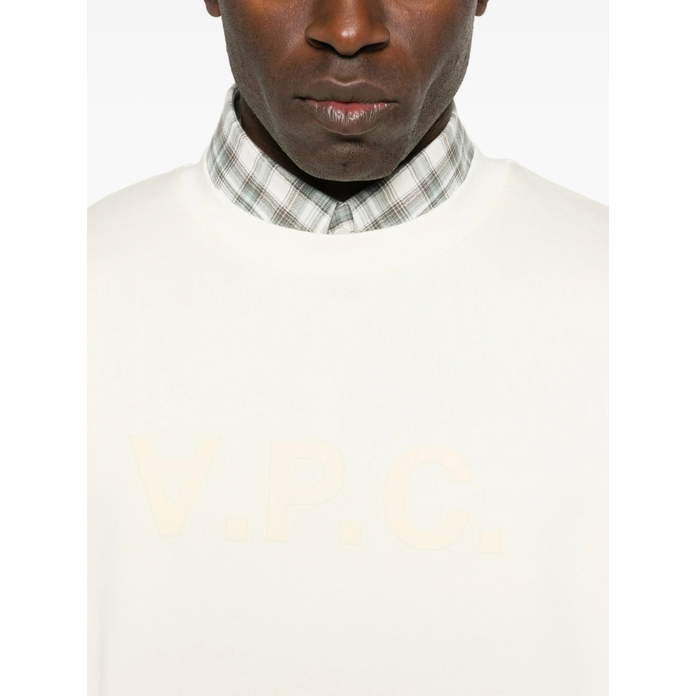 A. P.C. Logo Crew-Neck Sweatshirt