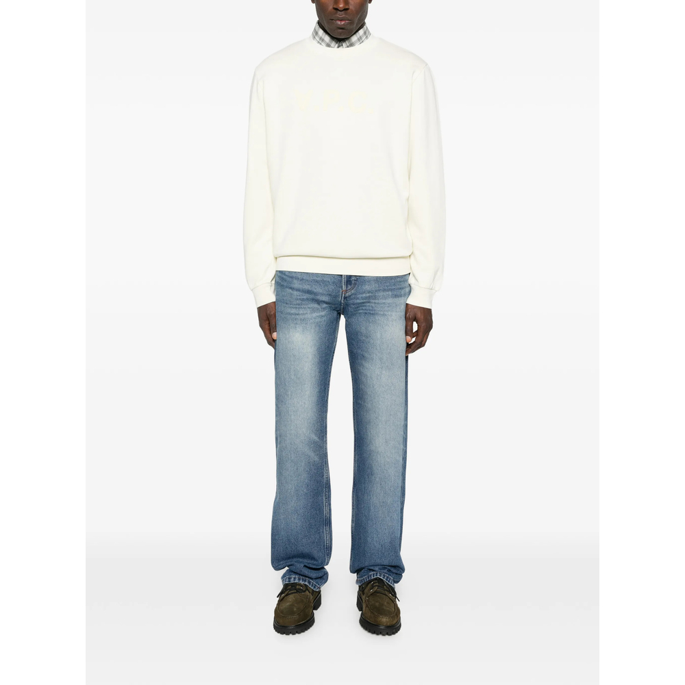 A. P.C. Logo Crew-Neck Sweatshirt