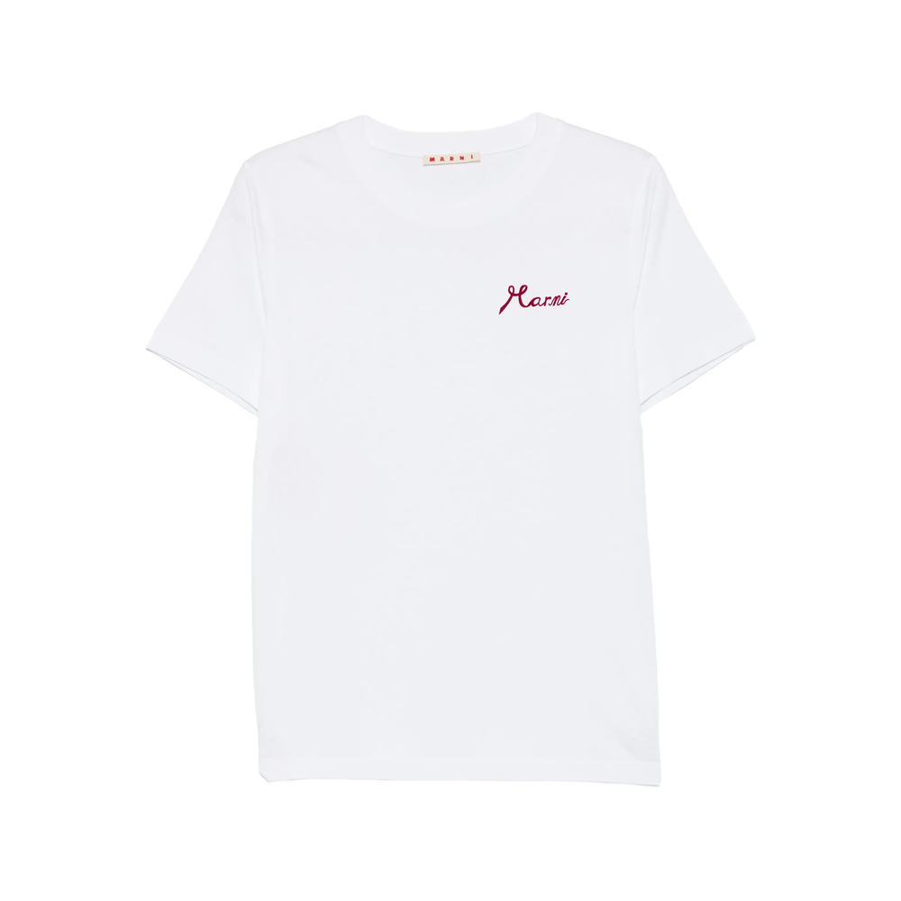 Marni Embroidered-logo T-shirt　マルニ エンブロイダリーロゴ Tシャツ Marni
