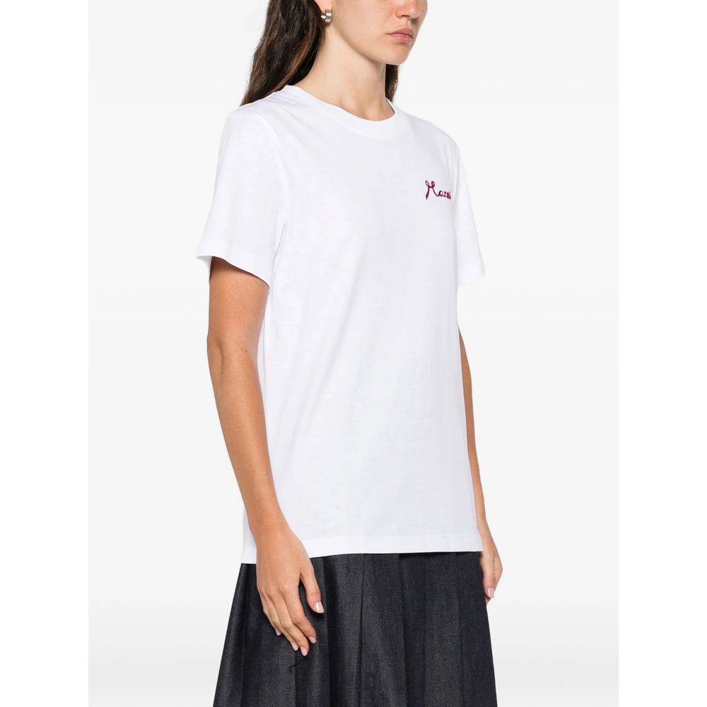 White Cotton T-Shirt
