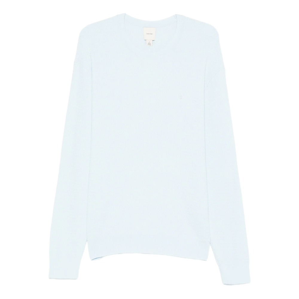 Calvin Klein Crew-neck Textured Sweater