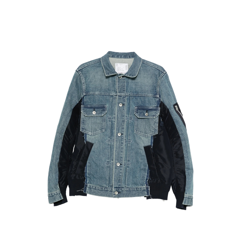Sacai Panelled Pocket Jacket