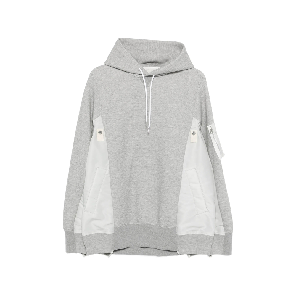 Sacai Zip-detailed Hoodie