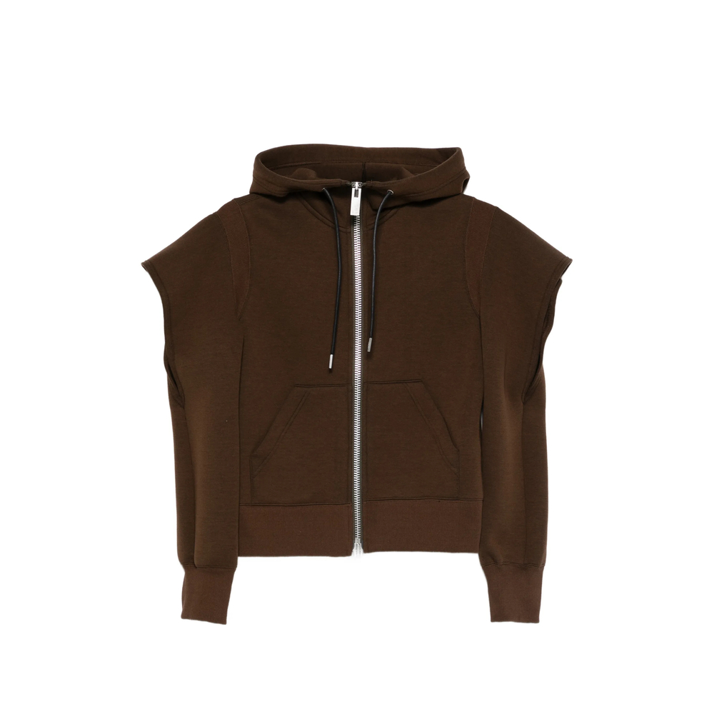 Sacai Hooded Zip Hoodie