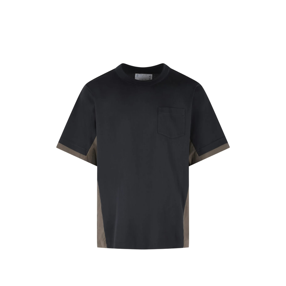 Sacai Patch-pocket Stitch-detail T-shirt
