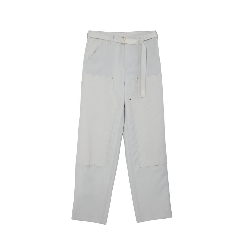 Sacai X Carhartt Belted Panelled Trousers
