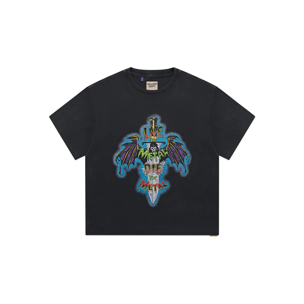 Gallery Dept. Live For Metal Cotton T-shirt