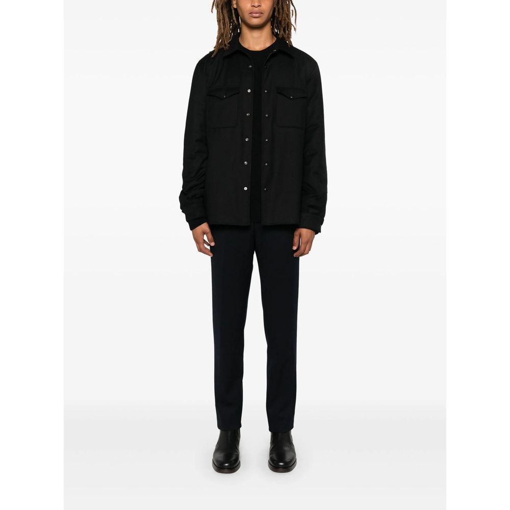 Pressed-Crease Tailored Trousers