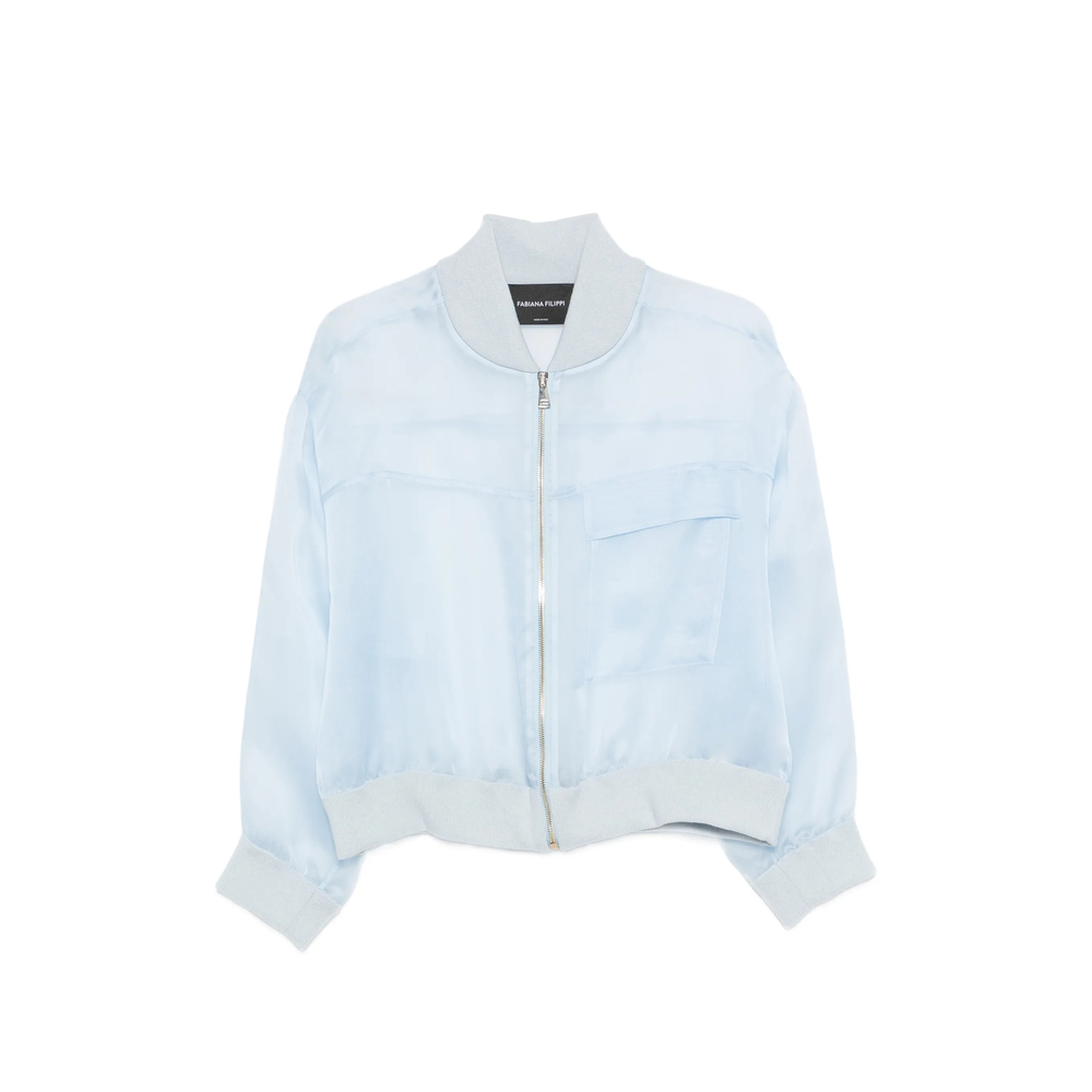 Fabiana Filippi Pocket Bomber Jacket