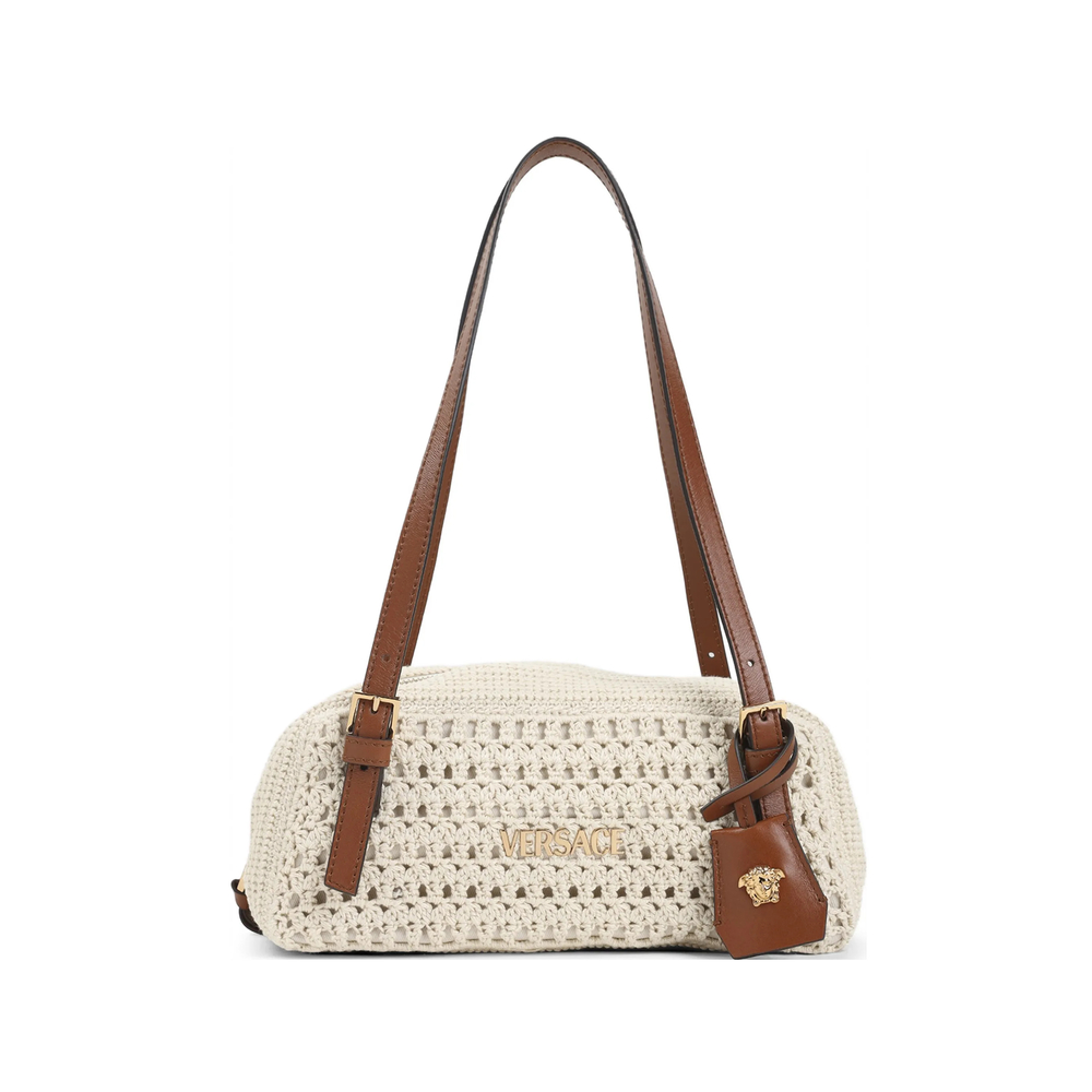 Versace Crochet-design Shoulder Bag